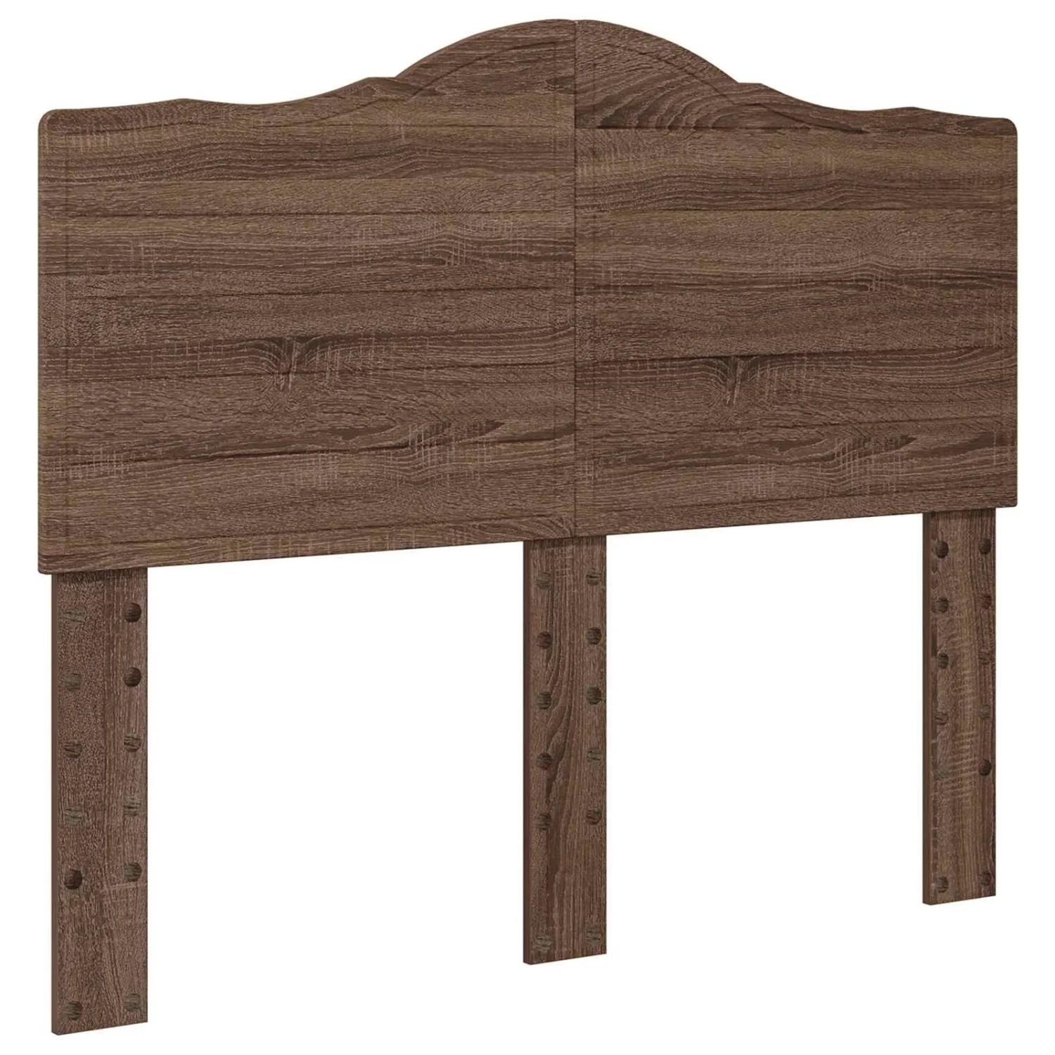 vidaXL Kopfteil mit Kopfteil Braun Eichen-Optik 135 cm Holzwerkstoff 888019