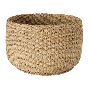 Großer, runder Korb Sophy von Boltze Home aus Seegras, naturfarben, Ø 45 cm.