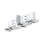 Paulmann URail Stromtrenner, 7cm, signalweiß, für LED-Schienensysteme.