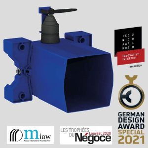 Delabie TEMPOMATIC WC 3/4" Unterputz-Set für Druckspüler 230/6V
