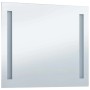 vidaXL Badezimmer-Wandspiegel mit LEDs 100x60 cm 144707_3