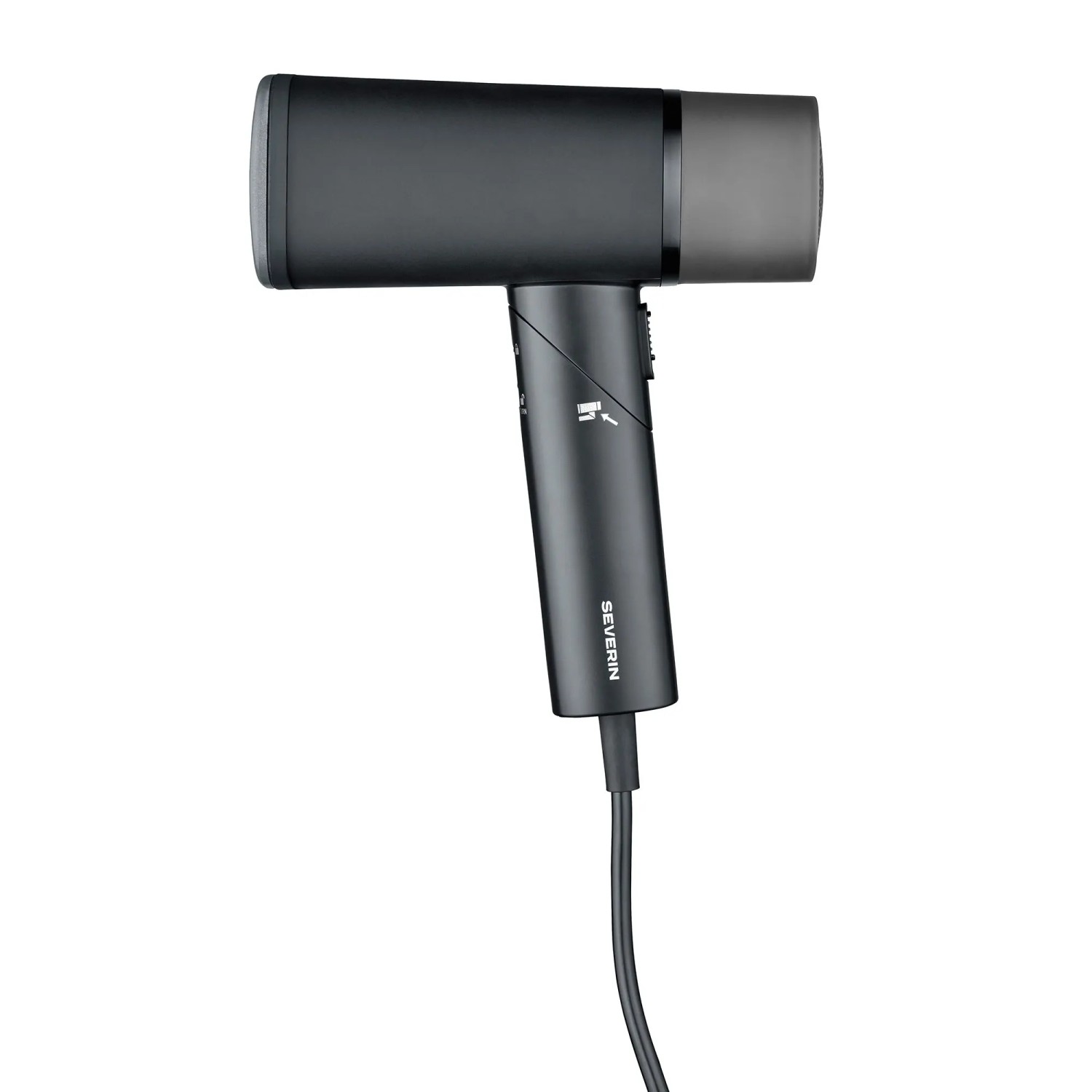 Severin Dampfglätter DG 3282 Schwarz Matt Faltbar 1400 W
