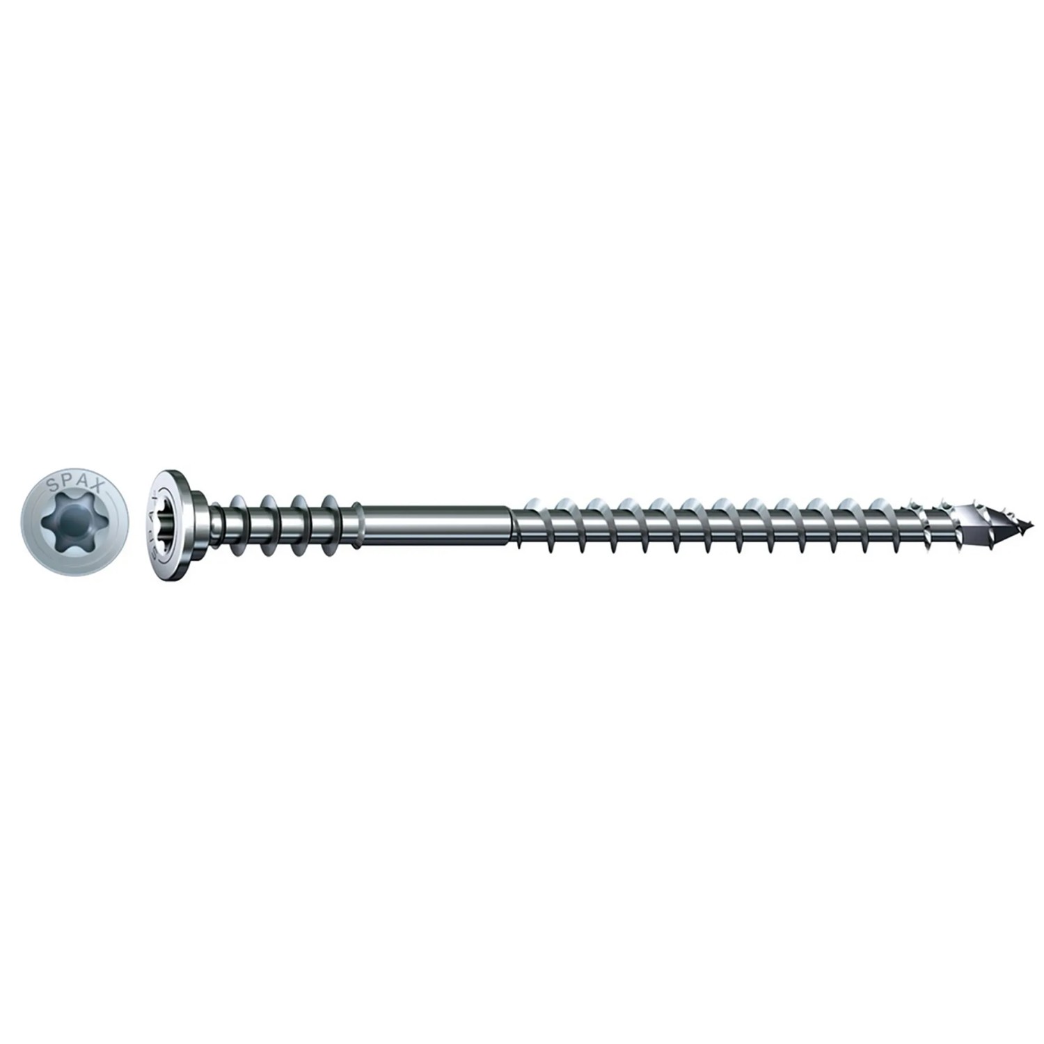 Spax Justierschraube T-Star Plus T30 Wirox Flachkopf 6 x 70 mm 75 Stück