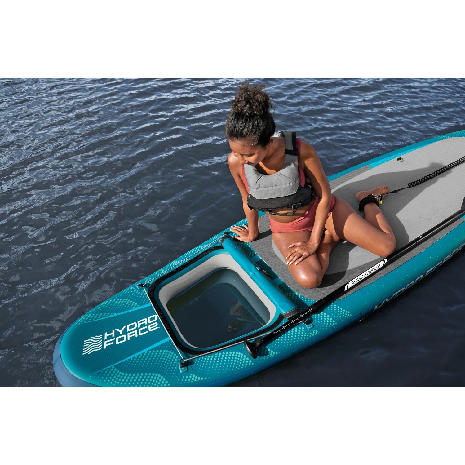 Bestway SUP Freizeit Board-Set Aqua Drifter View 335 cm x 91,5 cm x 15 cm_11
