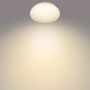 Weiße Philips LED-Deckenleuchte CL200, 6W, 2700K mit warmweißem Licht.