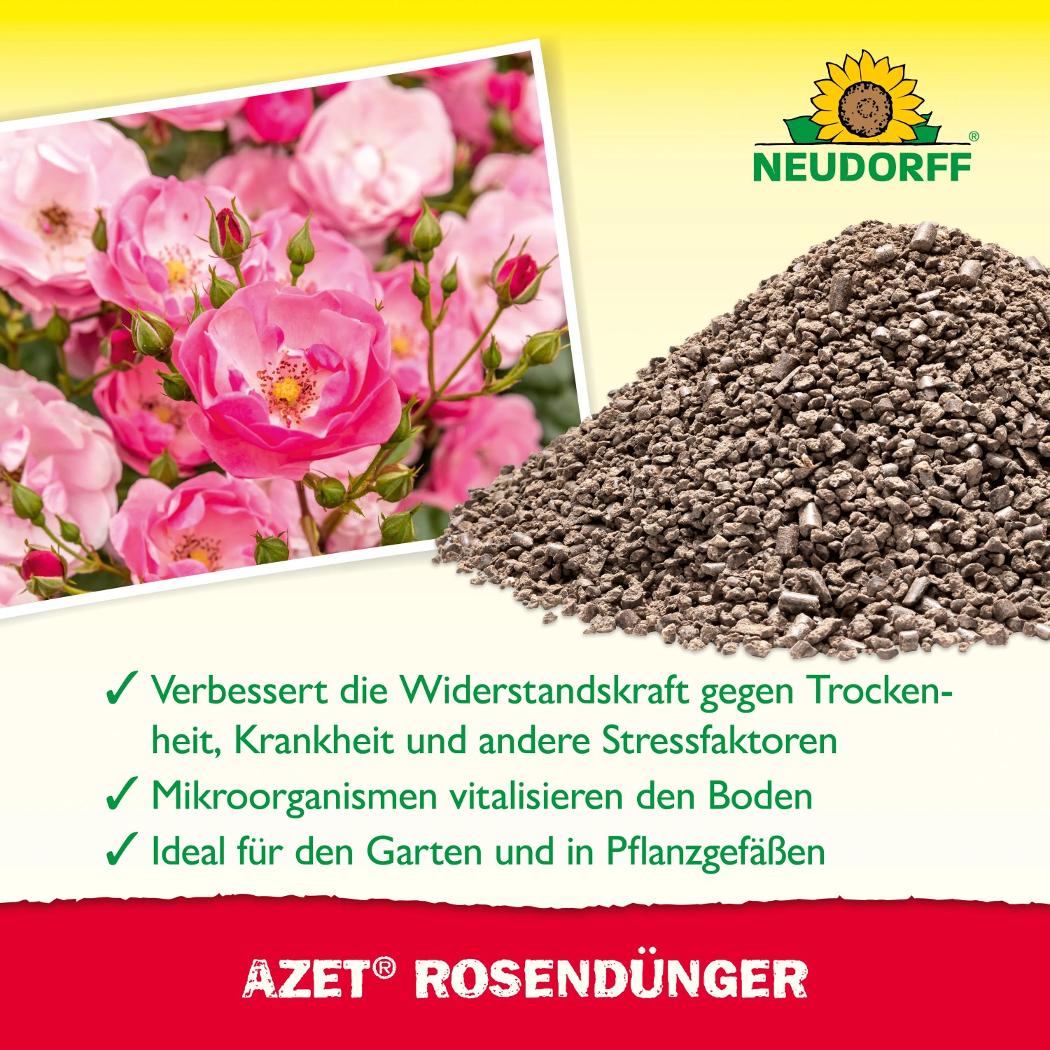 Neudorff Azet organischer Rosendnger 1 kg kaufen bei OBI