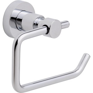 tesa® LOXX Toilettenrollenhalter, hochglanzverchromt, ohne Deckel.