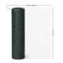Grüner PROREGAL Maschendrahtzaun, Sechseckgeflecht, 0,5x5m, für Zaunbau & Sichtschutz.