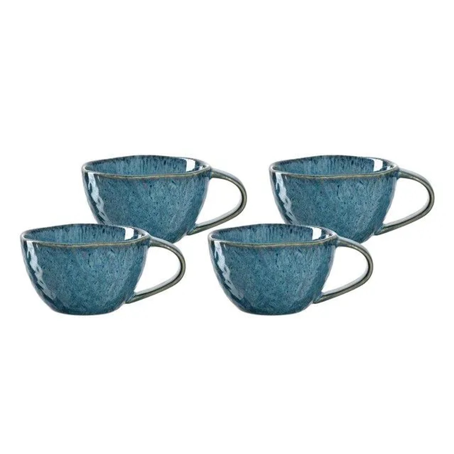 Leonardo Matera Kaffeetassen 290 ml 4er Set Blau