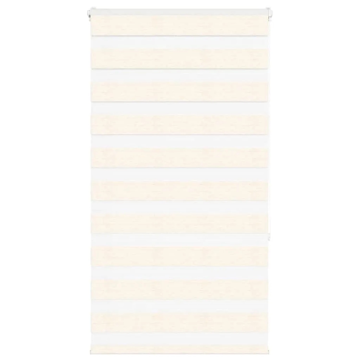 vidaXL Doppelrollo Marmorbeige 90x150 cm Stoffbreite 85,9 cm Polyester 4014 günstig online kaufen