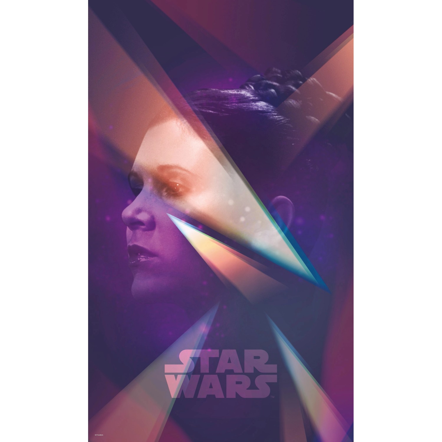 Komar Fototapete Vlies Star Wars Female Leia  120 x 200 cm