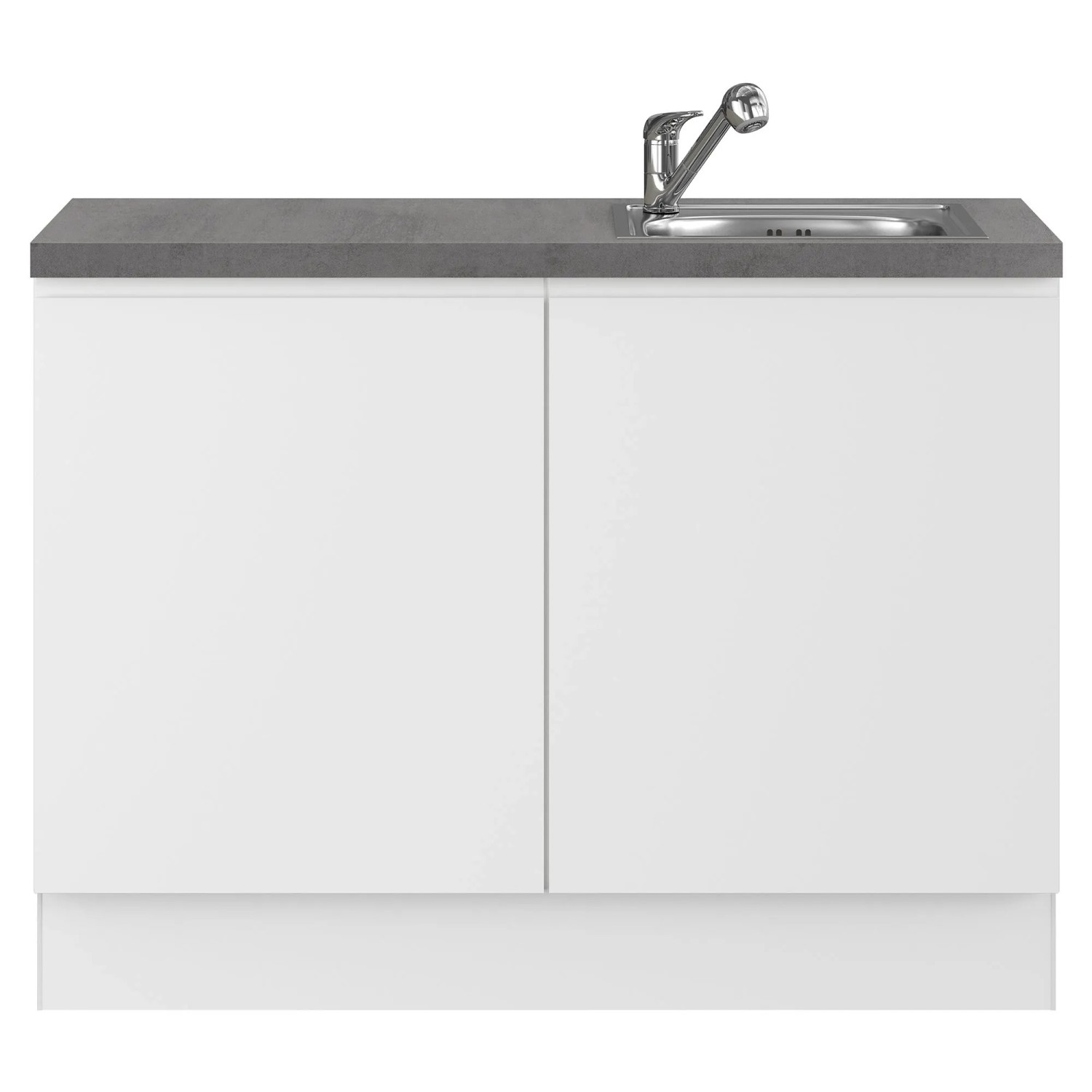 Impuls Küchen Hauswirtschaftsmodul HWR41202H 120 cm Weiß