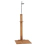 vidaXL Gartendusche 75x75x210 cm Massivholz Teak 312276
