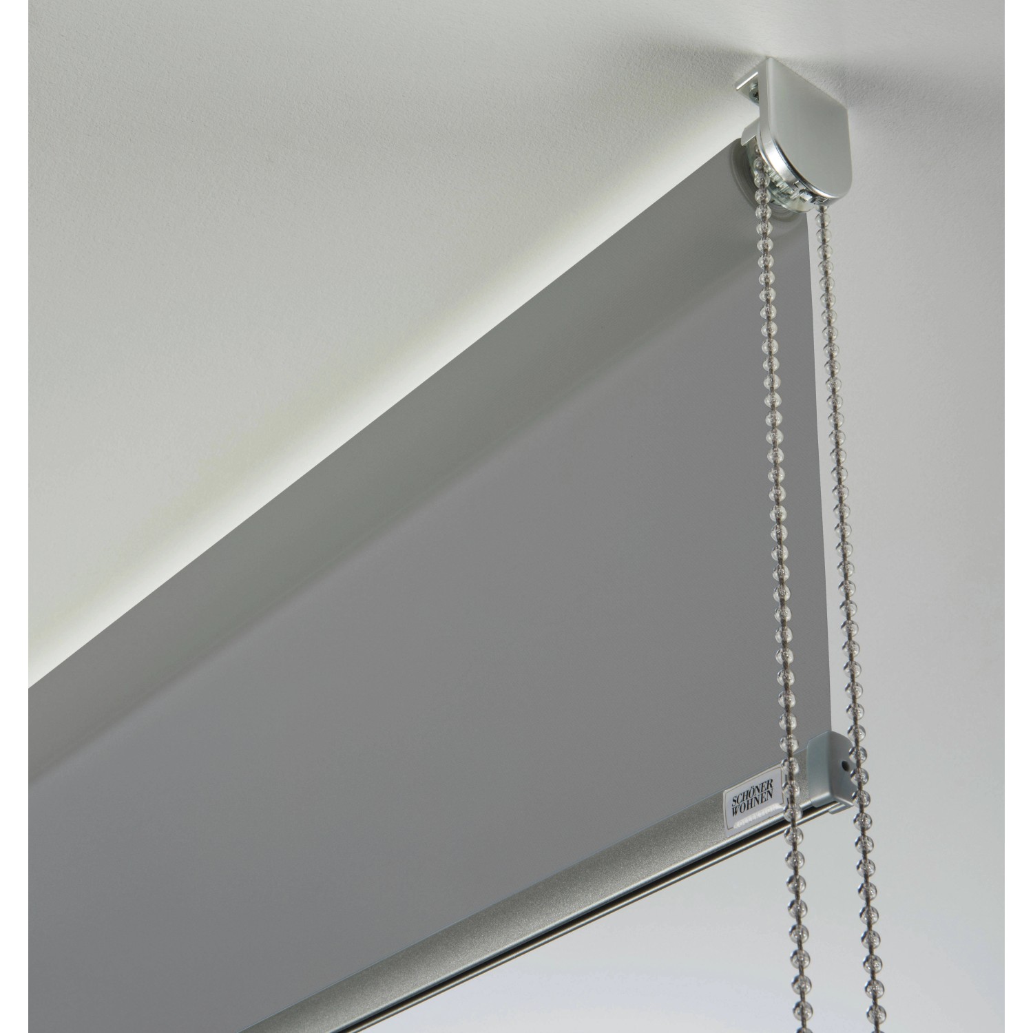 Schöner Wohnen Tageslicht-Rollo Tizia, 80x210 cm, anthrazit, mit Kettenzug.