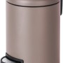 Wenko Treteimer Leman in Taupe, 3 Liter, für Bad und WC.