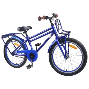 vidaXL Kinderfahrrad 22 Zoll für 7-12 Jahre Alt Dunkelblau 42009288