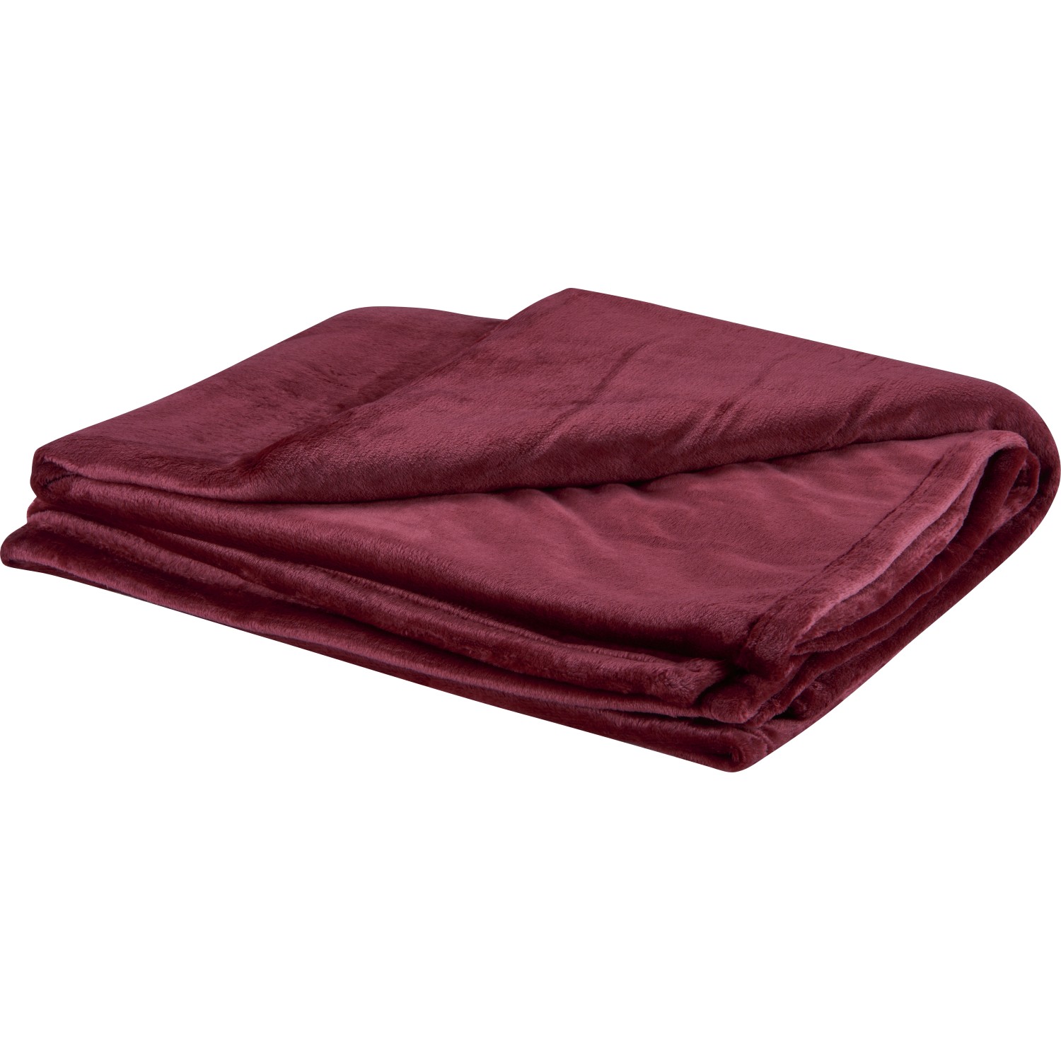 Fleece-Decke Midnight Mystery 150 cm x 200 cm Bordeaux günstig online kaufen