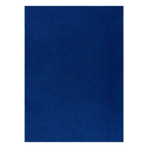 RugsX Teppichboden Eton, blauer Polypropylen Teppich. Rechteckig, 11mm stark, antistatisch.