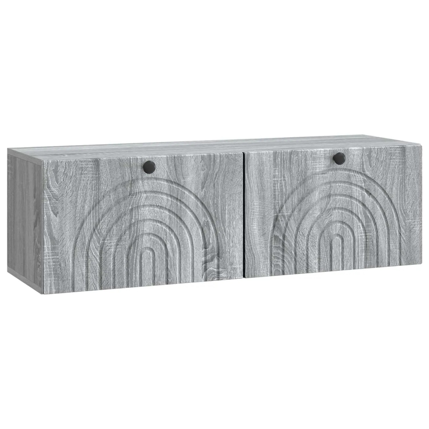 vidaXL Wandmontierter TV-Schrank Graues Sonoma 98 x 31 x 30 cm 898221