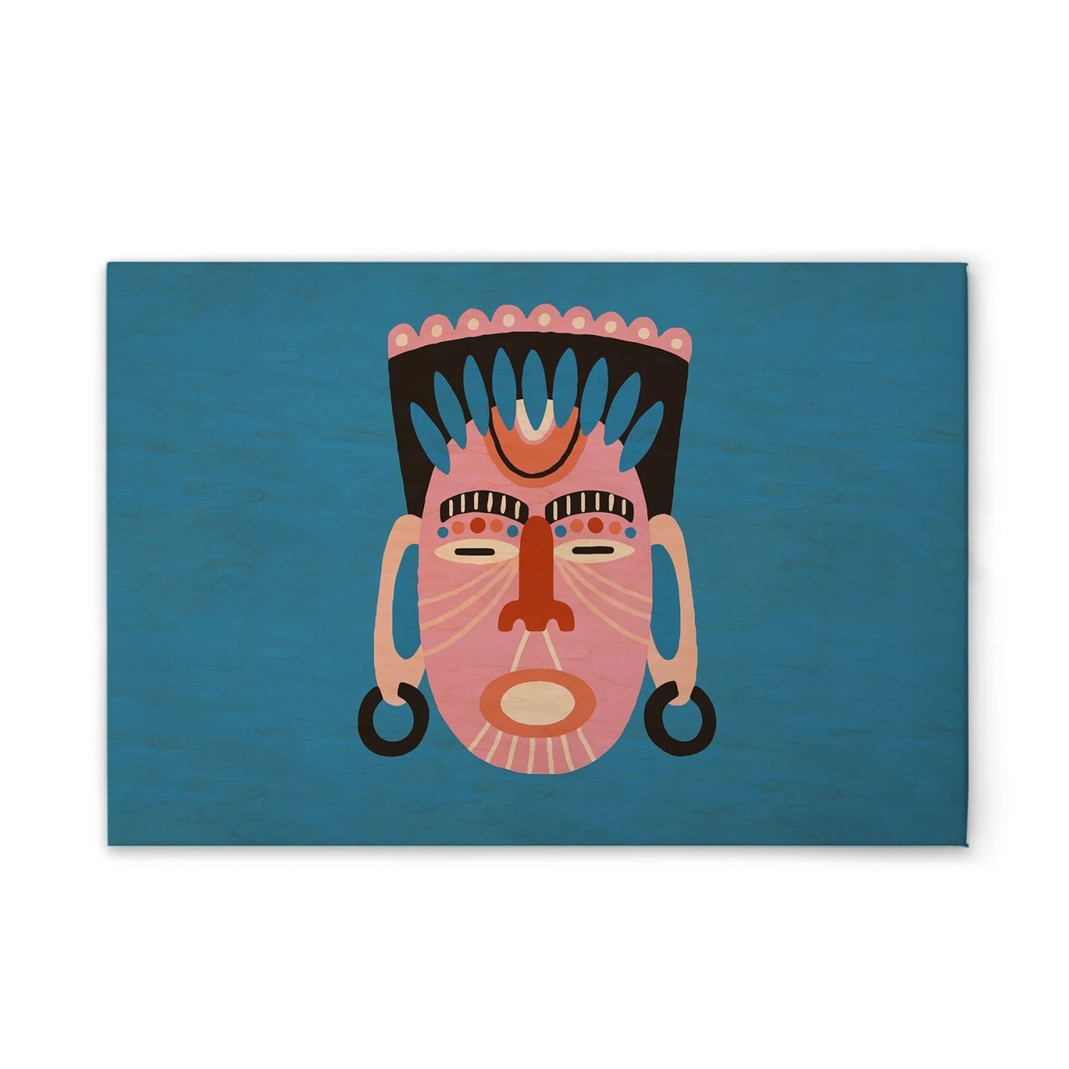 Tadessi Leinwandbild - M1-No.51307 - Ethno Stil - 60 x 40 cm - Hochformat