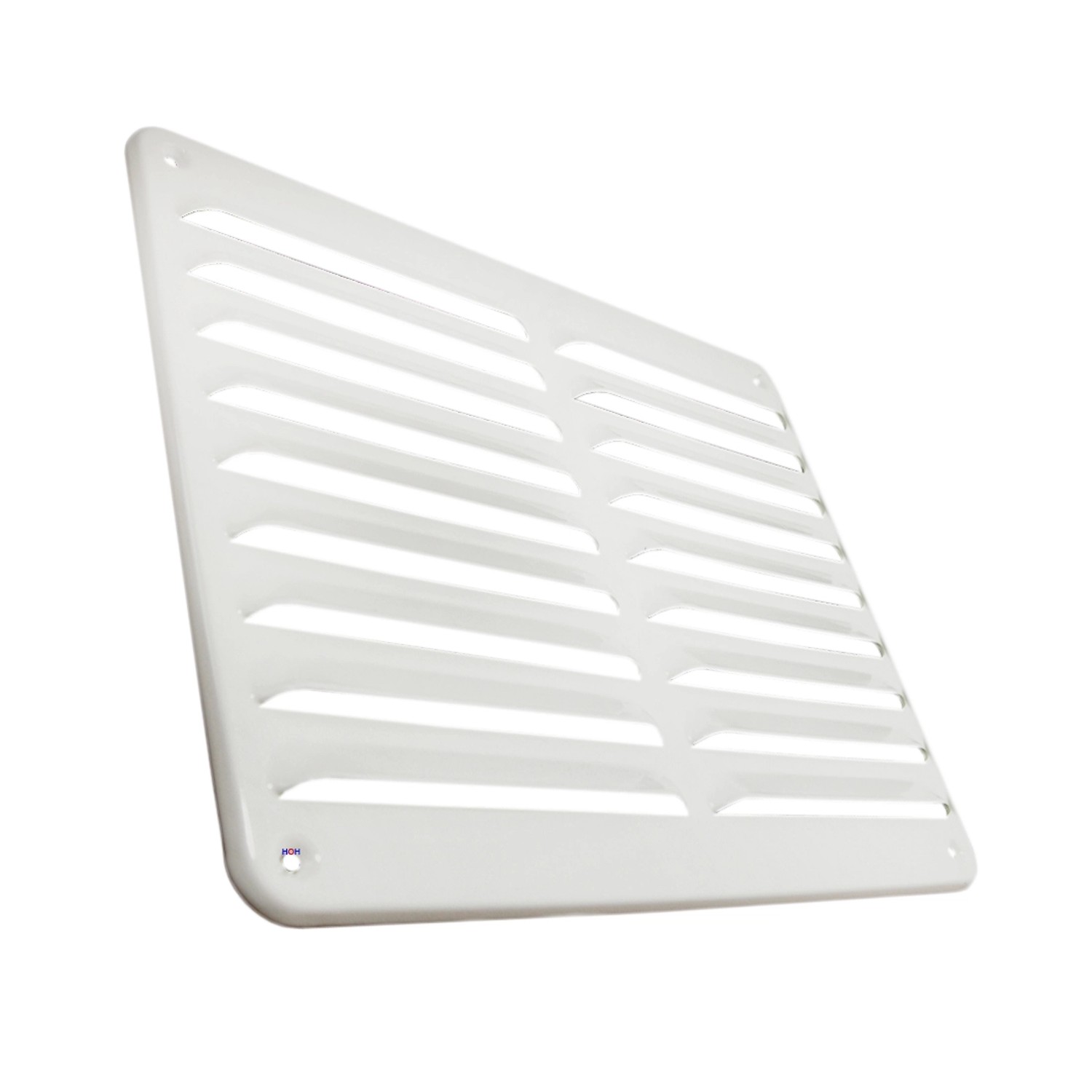 Häusler Lüftungsgitter LG-2520 W Lamellengitter Alu Weiß 245 x 195 Abluftgi günstig online kaufen