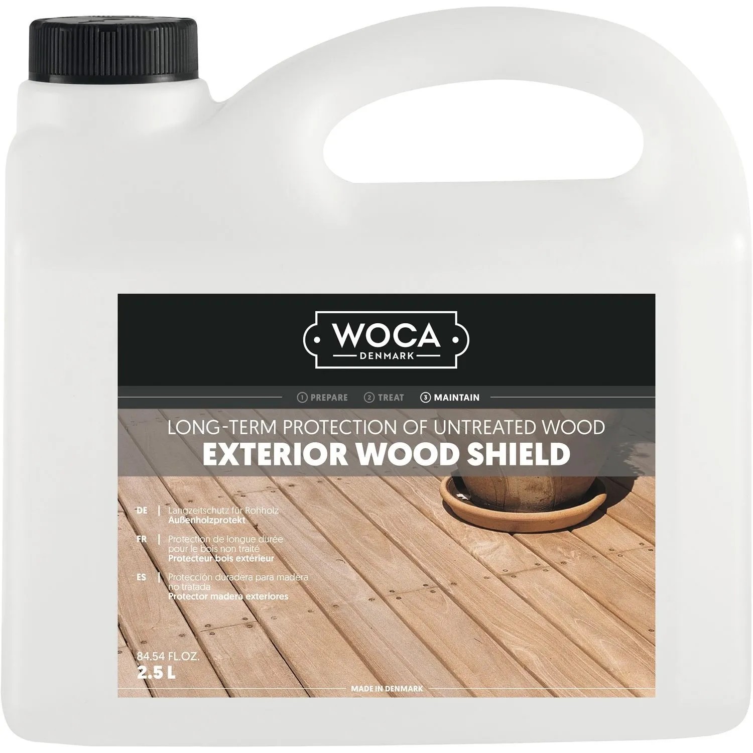 Woca Langzeitschutz für Holz 2,5, für Unbehandeltes Holz im Außenbereich