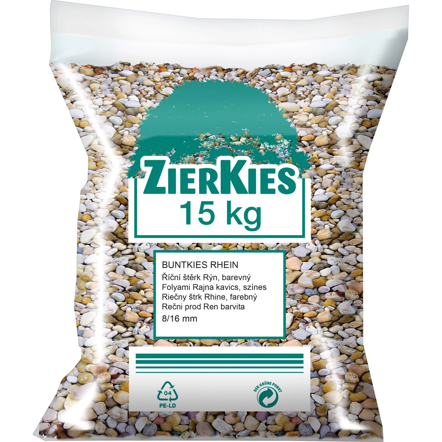 Buntkies Rhein Bunt 8 mm - 16 mm 15 kg/ Sack