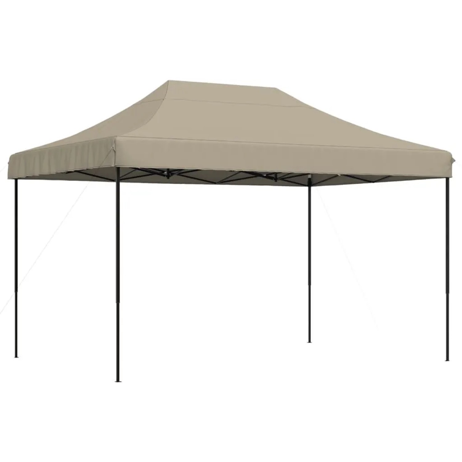 vidaXL Partyzelt Faltbar Pop-Up Taupe 410x279x315 cm 4005010
