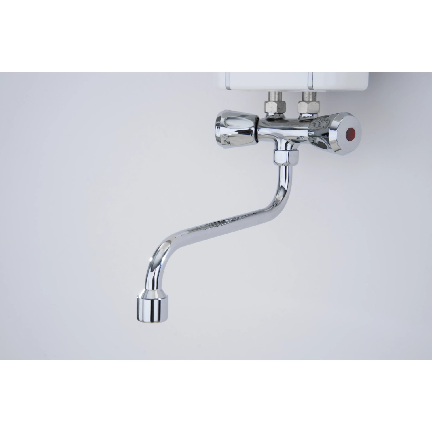 Thermoflow Klein-Durchlauferhitzer ELEX35ARM mit Armatur, elektronisch, 3,5 kW.