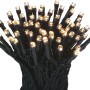 Zweifarbige Lichterkette mit 140 LEDs (kalt-/warmweiß) für Innen und Außen.