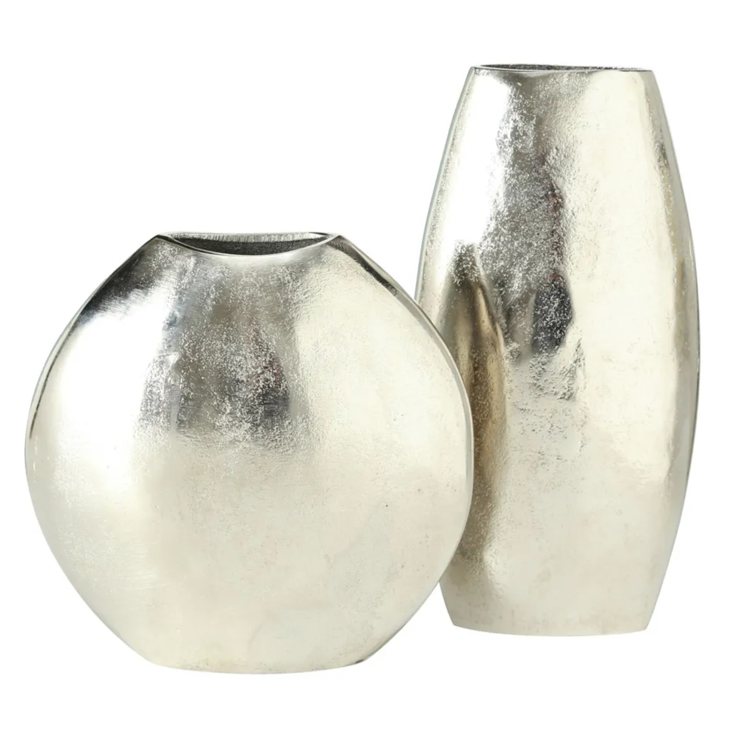 Boltze Aluminium Vase Flaire Silber kaufen bei OBI