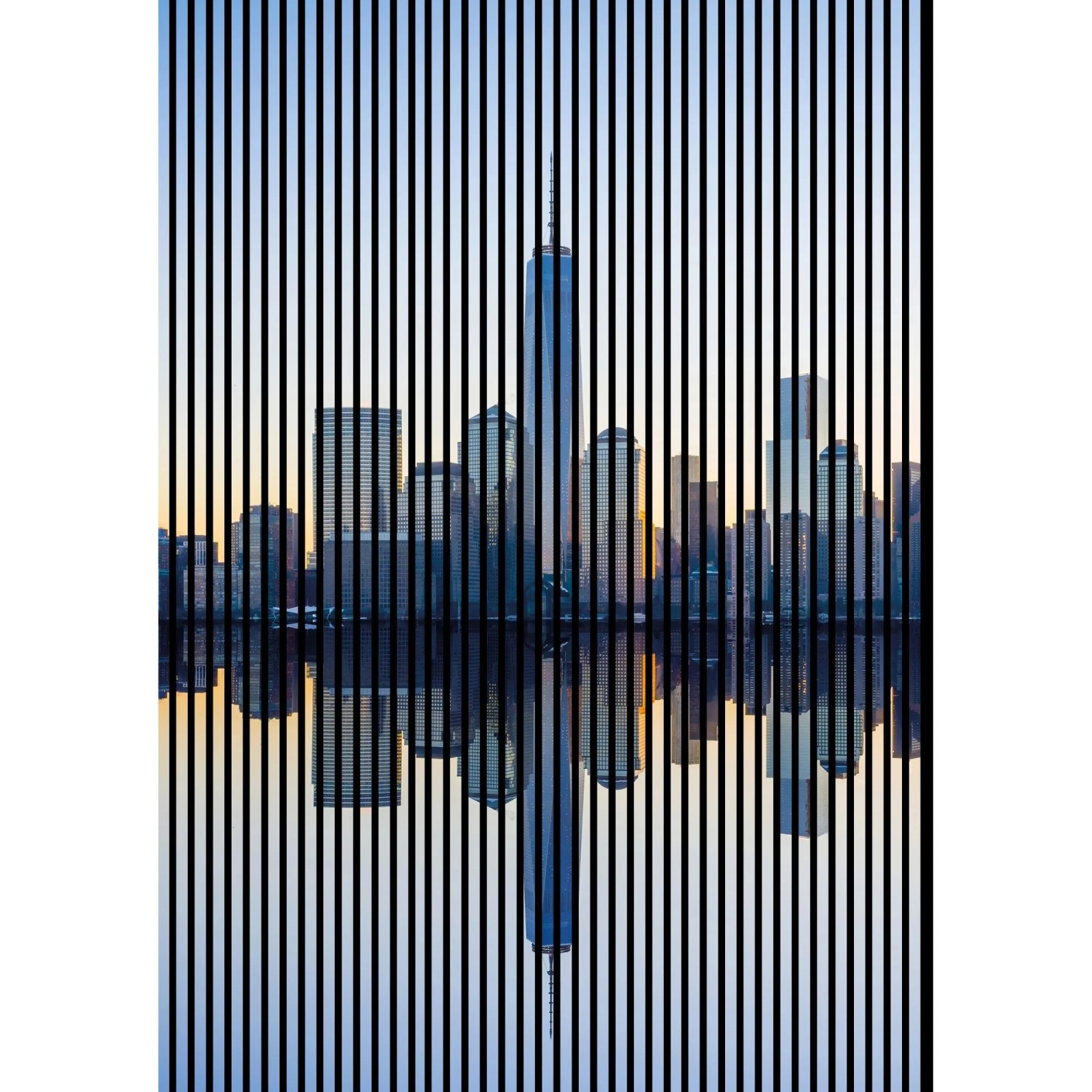 FN Acustico Akustikplatte New York 1 PET u. MDF Foliert 1.693 x 19 x 2.400 mm