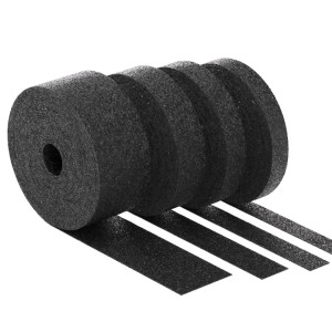 Rolle Bauheld Terrassenpads, 20 m, zur Trittschalldämmung und zum Ausgleich von Unebenheiten.