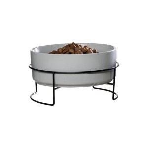 Ritzenhoff & Breker Taro Hundenapf mit Halter, 22cm, gefüllt mit Futter.