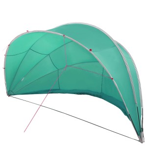 Blauer vidaXL Pool-Dome, Poolabdeckung aus Polyester, 546x516x250 cm.