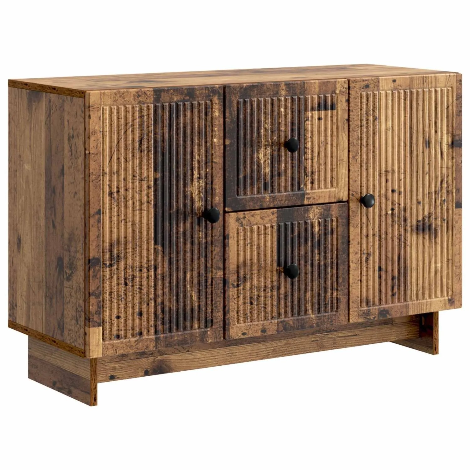 vidaXL Sideboard Altholz 89 x 34,5 x 60 cm Holzwerkstoff 893973