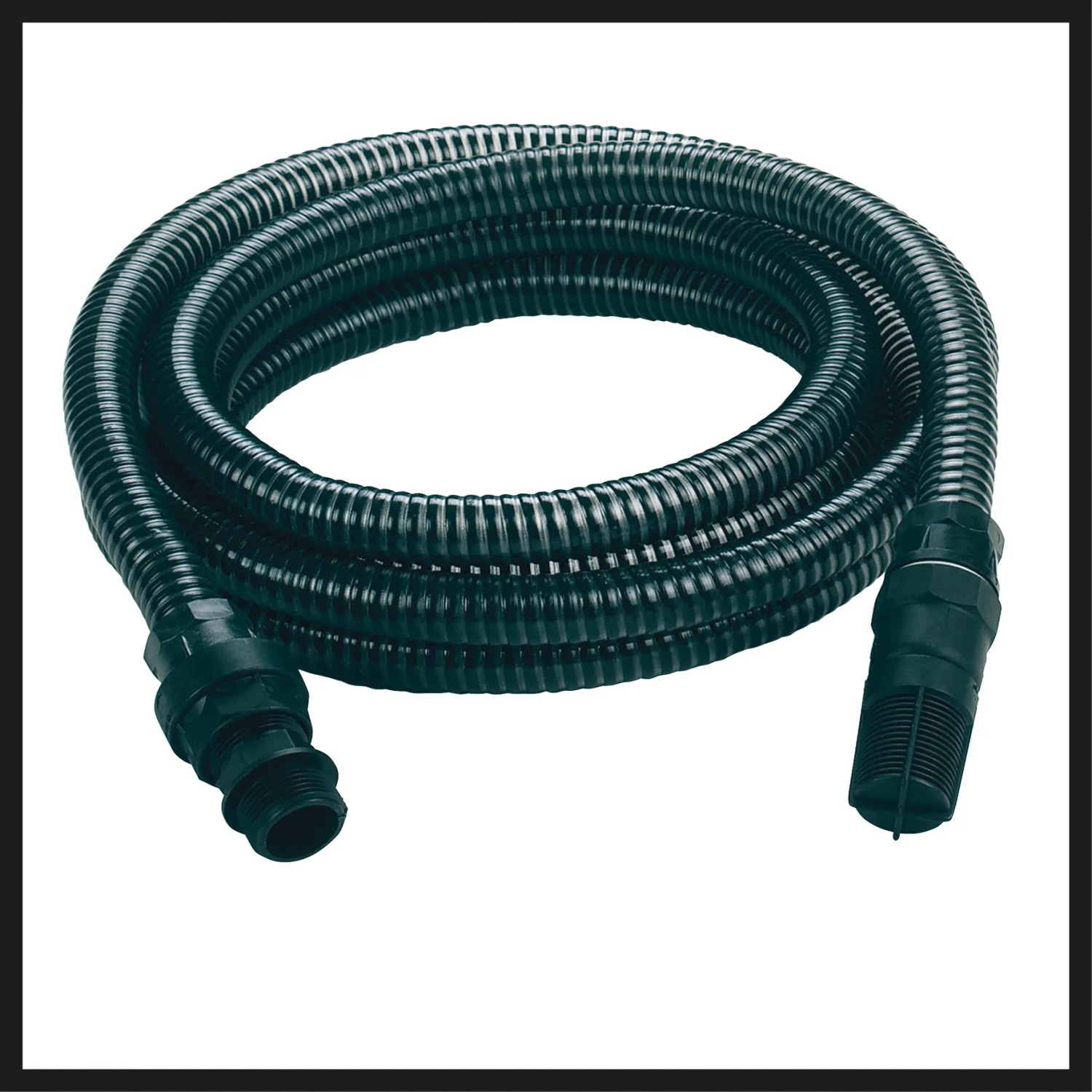 Schwarzer Saugschlauch (7m) für Einhell Gartenpumpen-Set GC-GP 6538.