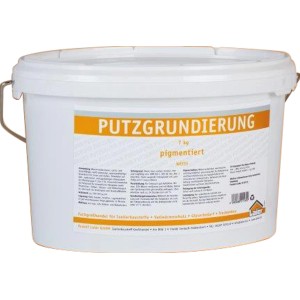 Laier Putzgrundierung, 7 kg, weiß, im Eimer. Haftgrund für Innen- und Außenbereich.