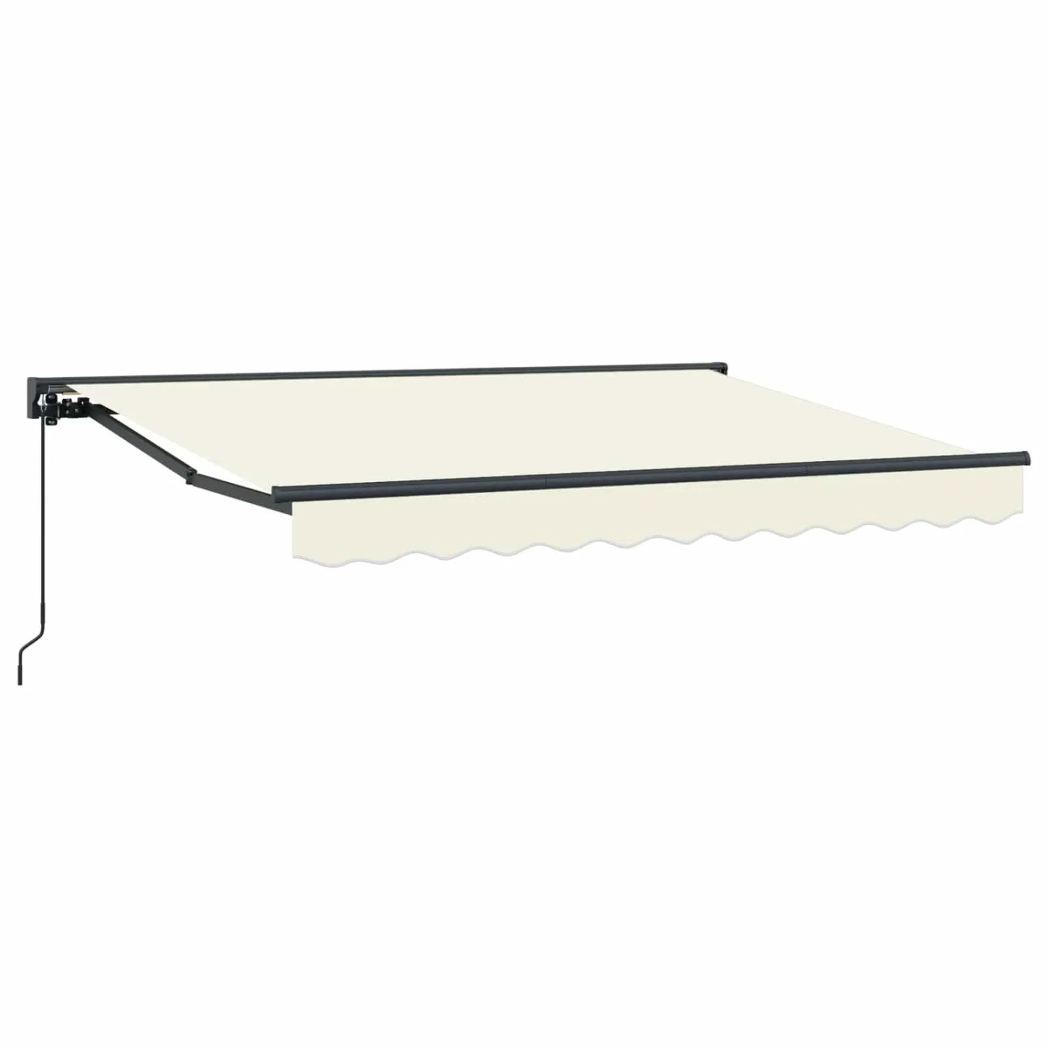 vidaXL Manuell Einziehbare Markise Creme 2,5 x 2 m 3420364