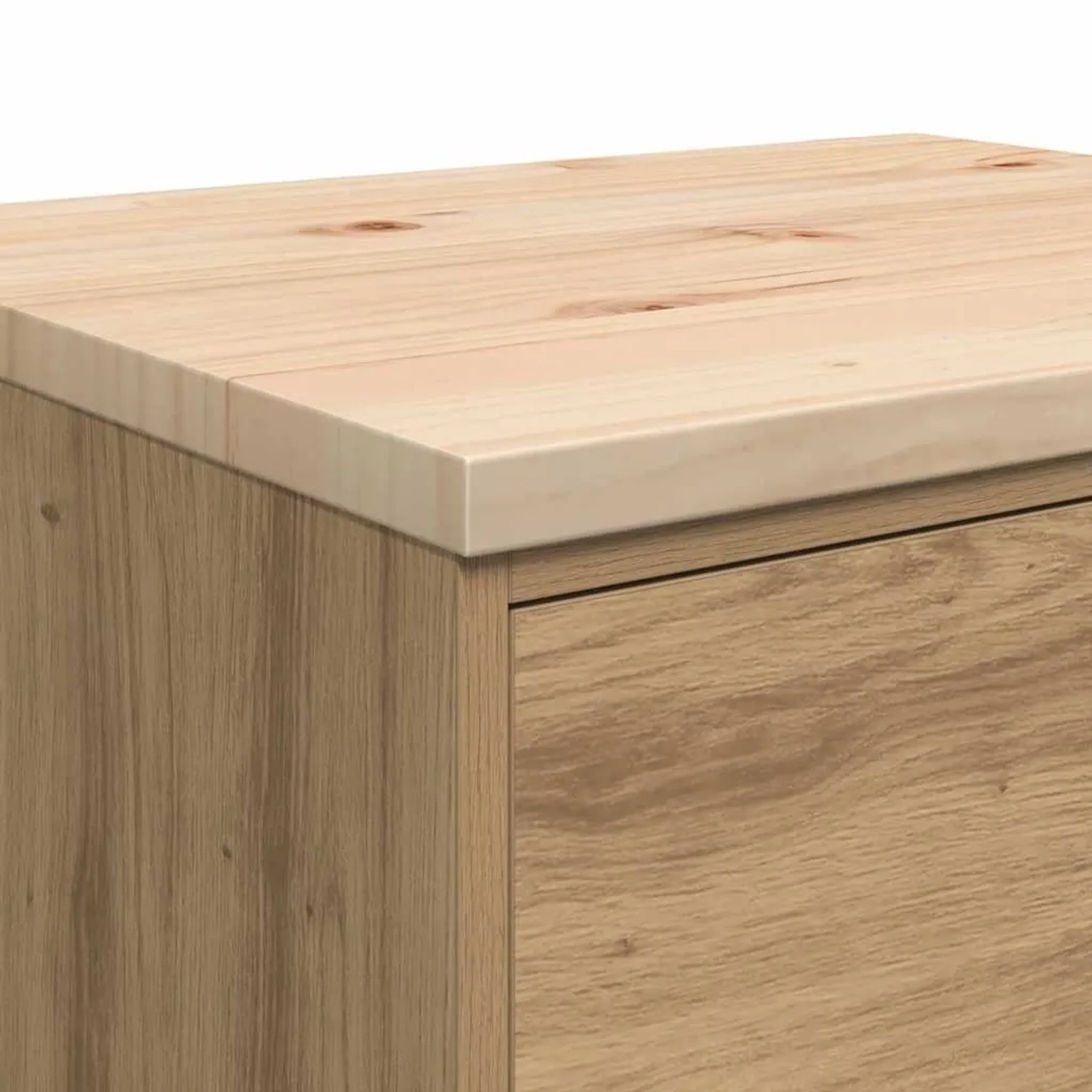 vidaXL Garagen-Aufbewahrungsschrank Artisan-Eiche Massivholz Kiefer 860606_10
