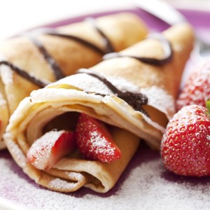 Relaxdays Crêpespfanne Aluguss Schwarz Antihaftbeschichtet 25 cm 0,54 kg