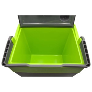 Steinborg SB-510 Kühlbox mit Tragegriff 30 Liter Warmhaltebox 12 V/ 230 V Stromversorgung