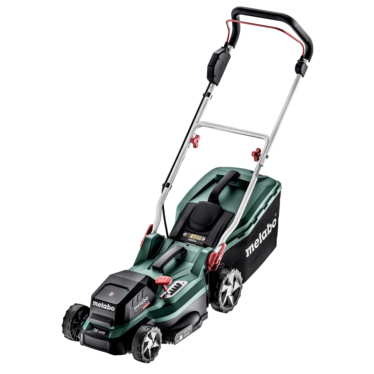 metabo Akku-Rasenmäher RM 36-18 LTX BL 36 inkl. 2 Akkupacks 18V u. 2 Ladegeräte