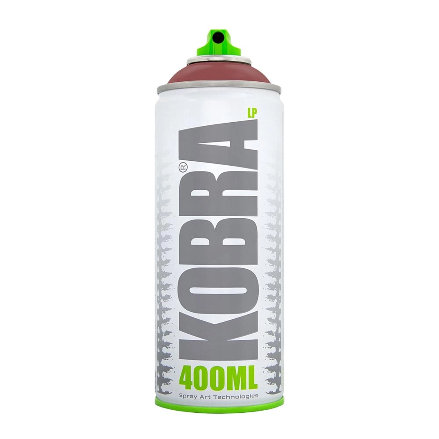 Kobra LP Buntlack Spray 400ml, rotbraun, matt. Sprühdose für DIY, Heimwerken und Kunstprojekte.