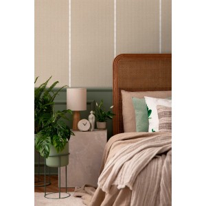 Sanders & Sanders Tapete Karomuster Braun 53 cm x 10 m