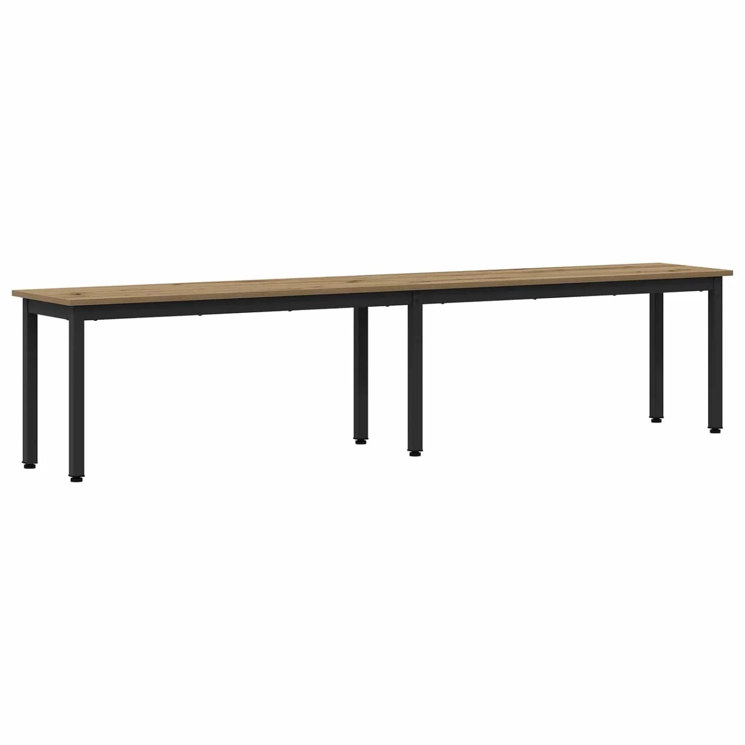 vidaXL Bank Kunsthandwerk Eiche 200 x 35 x 45 cm Holzwerkstoff 892613