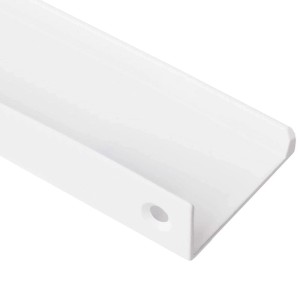 SOTECH Griffleiste BLANKETT Jane 150 x 17,8 x 40 mm Aluminium Weiß Ral 9003