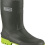 Safety&More Arbeitsstiefel Mega, schwarz-lime, Gr. 40, mit rutschfester Sohle.
