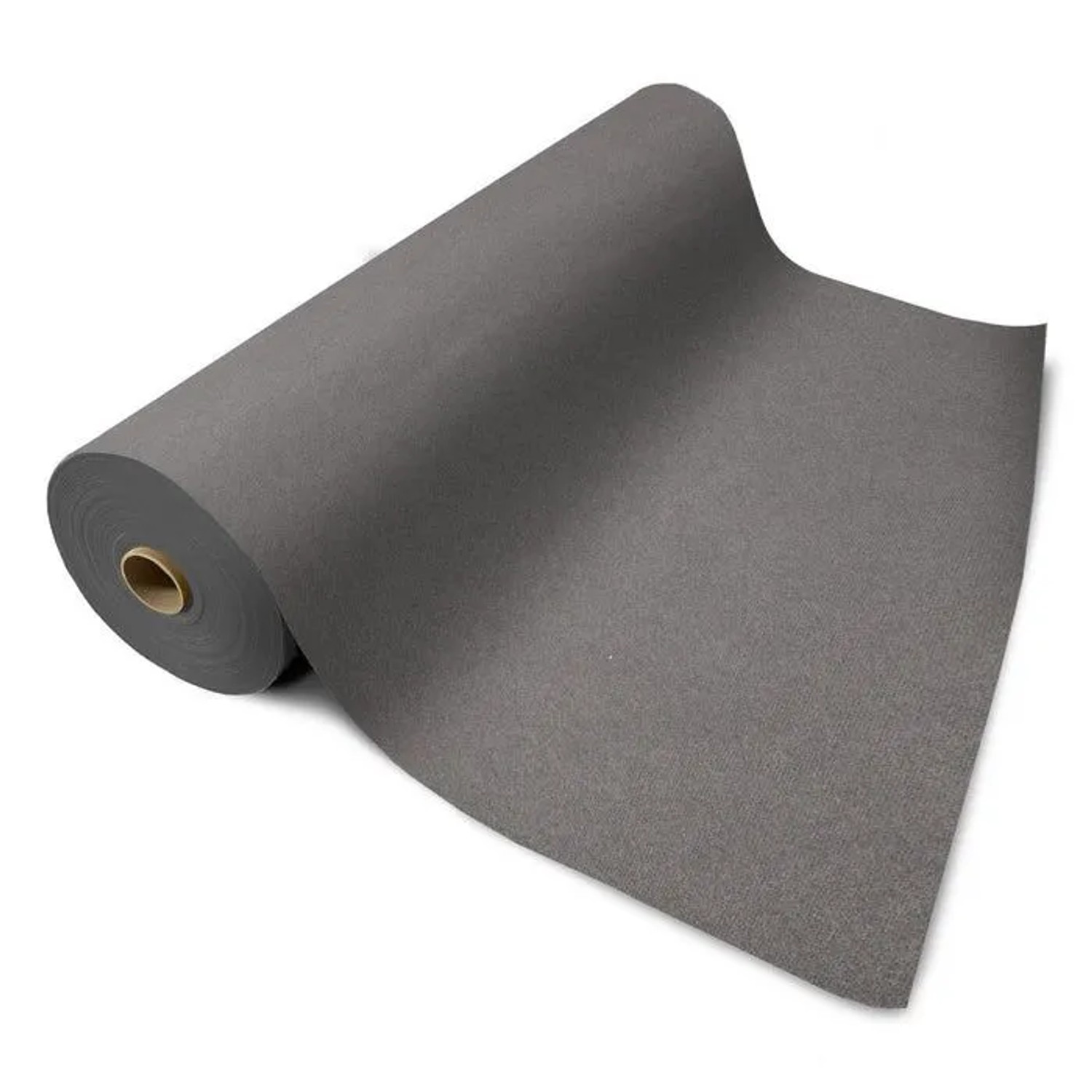 Floordirekt Messeteppich Sintra Pflegeleichter Gangläufer Grau 100 x 2500 cm