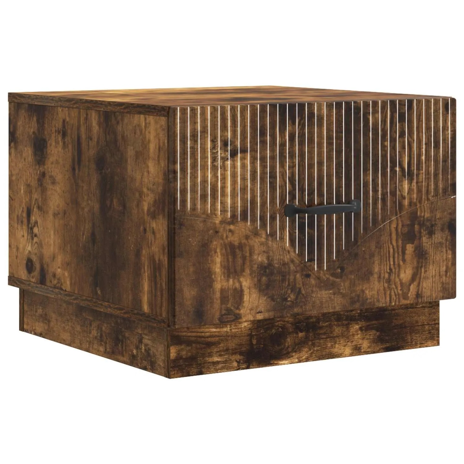 vidaXL Couchtisch Geräucherte Eiche 49 x 50 x 37 cm Holzwerkstoff 895430
